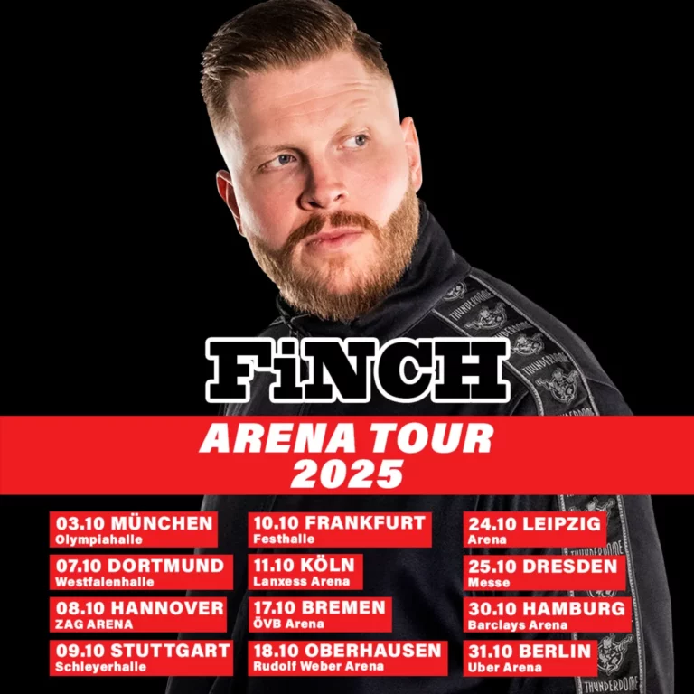 Finch Arena Tour Poster 2025